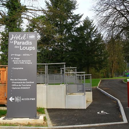 Hotel Le Paradis Des Loups Giromagny ภายนอก รูปภาพ