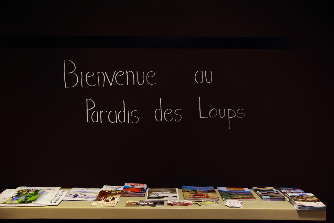 Hotel Le Paradis Des Loups Giromagny ภายนอก รูปภาพ